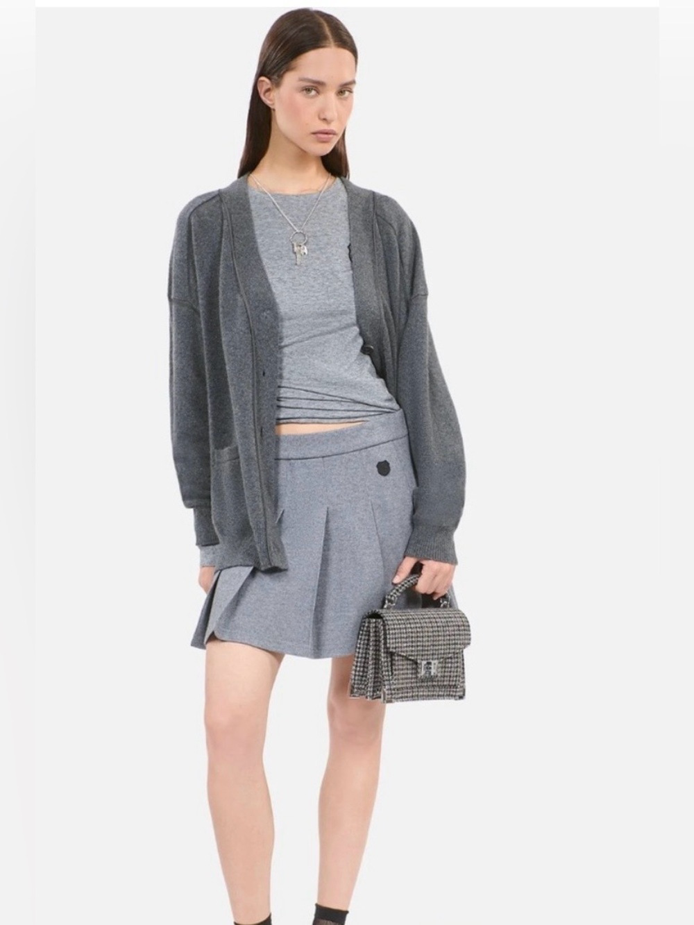 The Kooples Women’s Cashmere Blend Relaxed Fit Cardigan NWT Sz M Ret $565 Gift